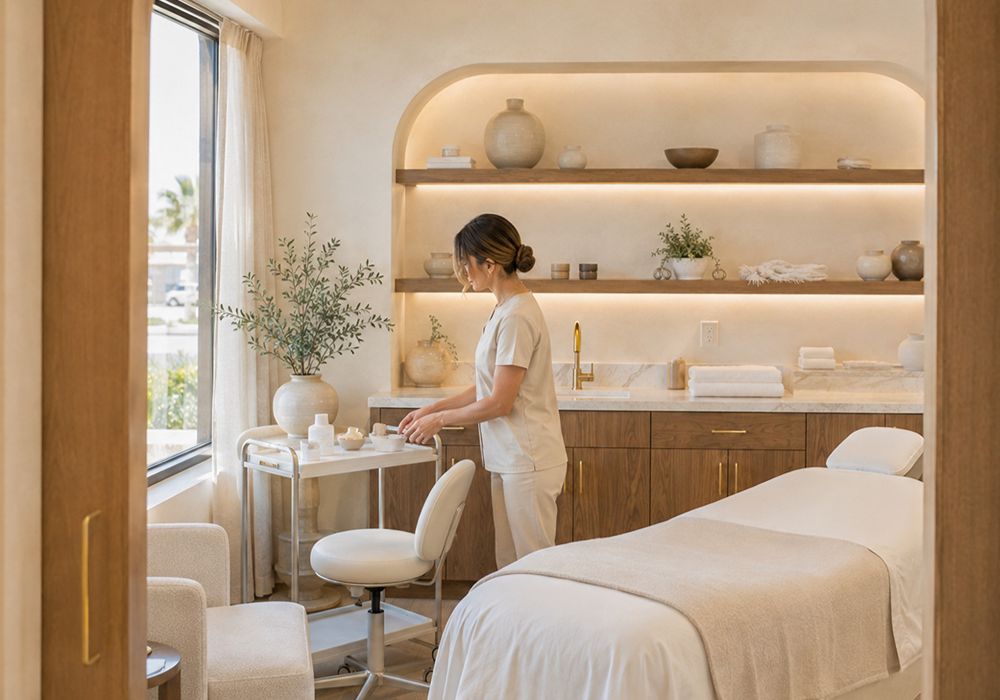Board-certified nurse practitioner preparing for Skinvive treatments in Gilbert AZ
